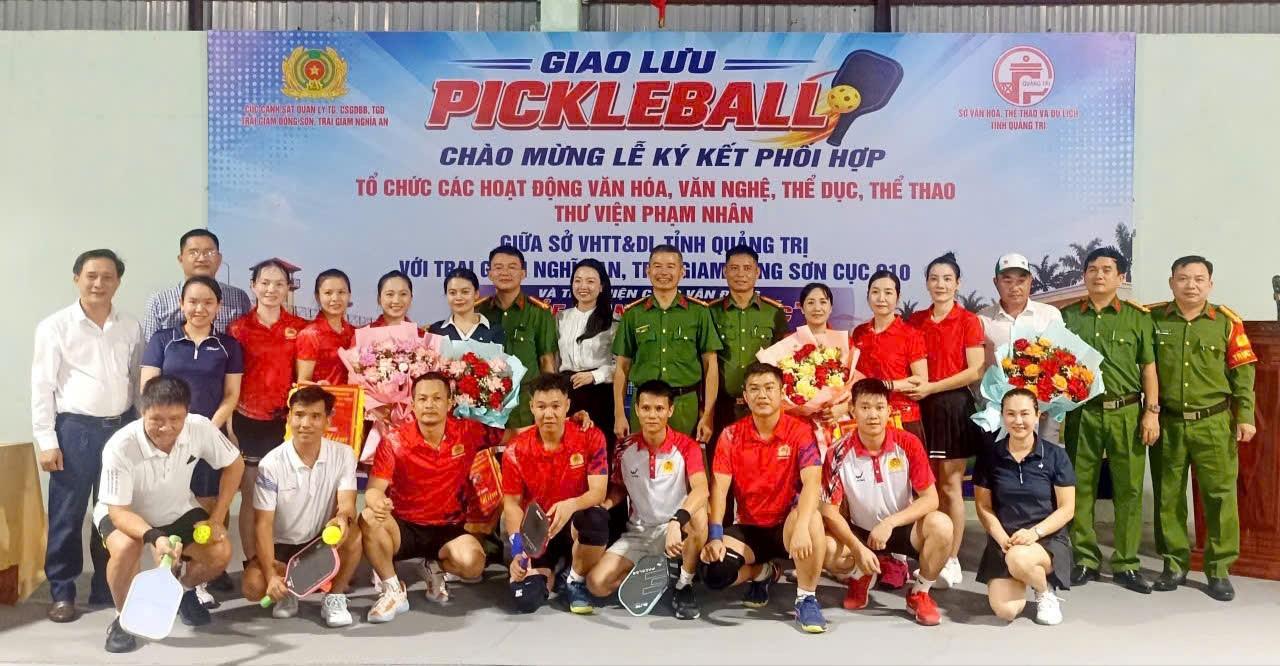Đẩy mạnh các hoạt động văn hóa, thể thao tại Trại giam Nghĩa An và Đồng Sơn