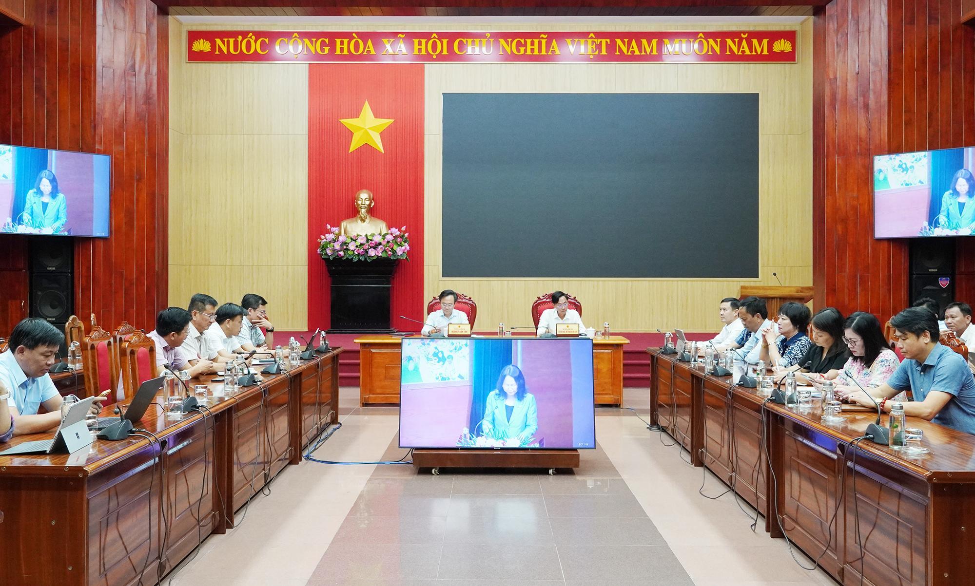 Bộ Văn hóa, Thể thao và Du lịch tổ chức Hội nghị sơ kết công tác 6 tháng đầu năm và triển khai nhiệm...