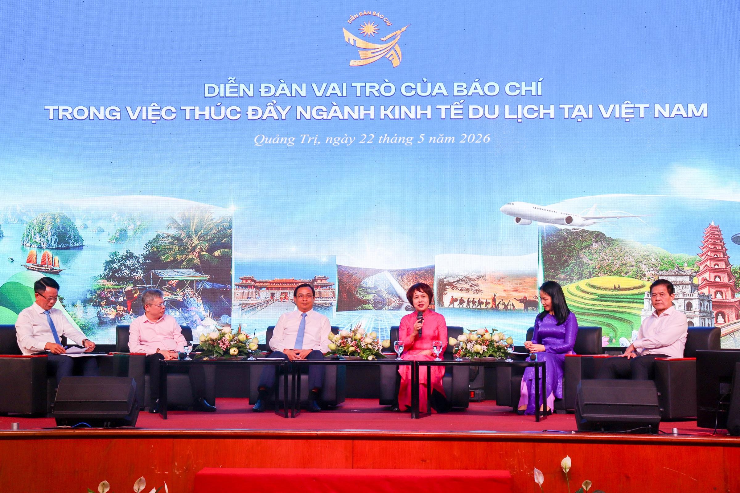 Diễn đàn “Vai trò của báo chí trong việc thúc đẩy nền kinh tế du lịch Việt Nam”