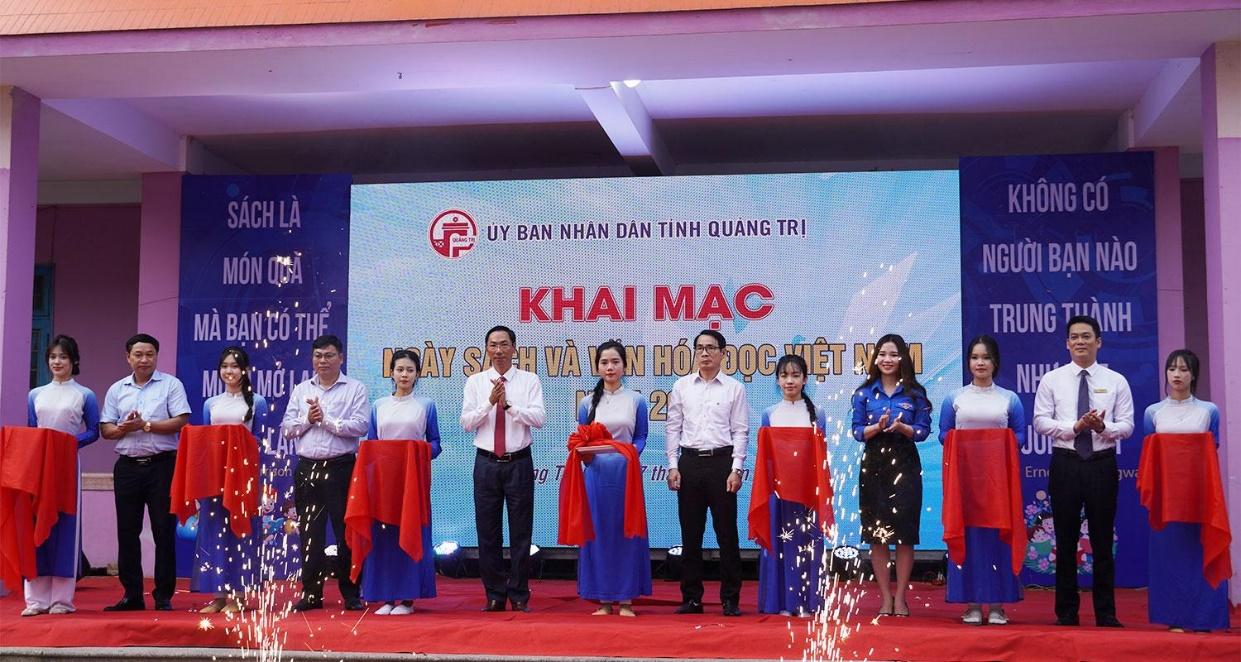 Khai mạc Ngày Sách và Văn hóa đọc Việt Nam tại tỉnh Quảng Trị năm 2025
