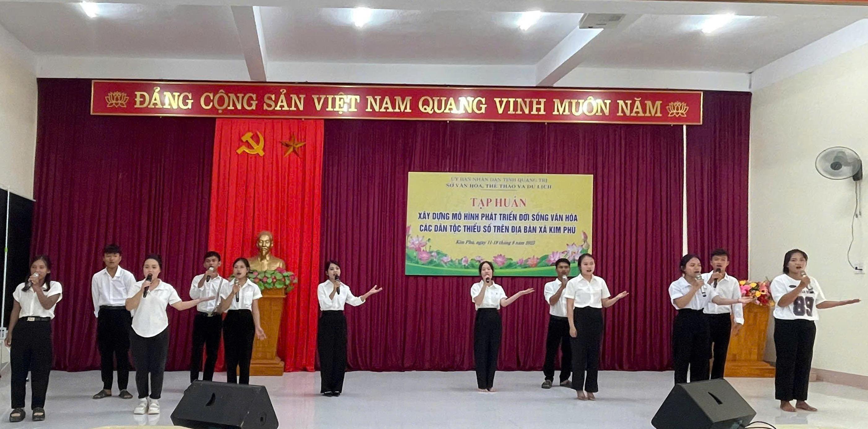 Tổng kết lớp tập huấn xây dựng mô hình phát triển đời sống văn hóa vùng đồng bào dân tộc thiểu số...